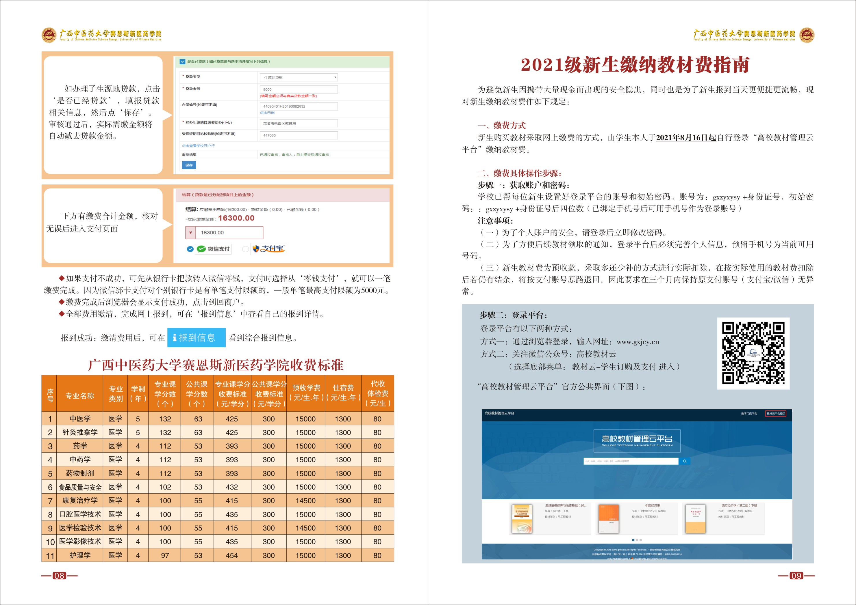 2021年新生入学报到须知